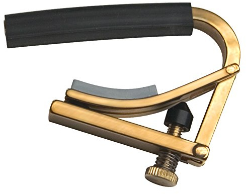 Shubb GC-20TN Kapodaster für Gitarren mit 12 Saiten, Nickel gebürstet messing