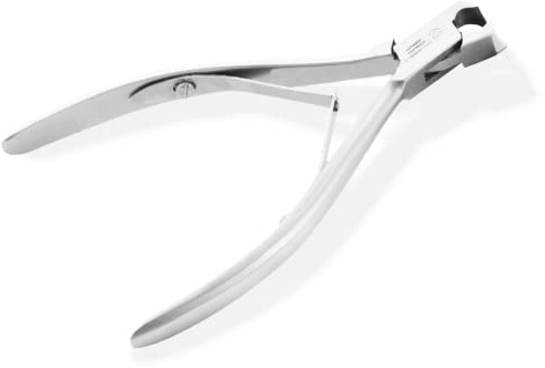 Otto Herder Manicure Nagelzange 11,5 cm, Kopfschneider aus Edelstahl, Nagelschneider für eingewachsene Fußnägel und Fingernägel