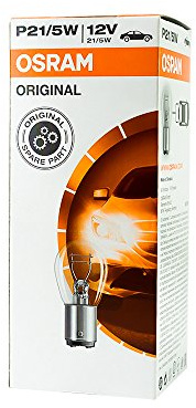 10x OSRAM GLÜHBIRNEN 12V 21/5W BAY15d NEBELSCHLUSSLICHT BREMSLICHT RÜCKLICHT