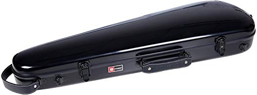 Crossrock Fiberglass Backpack Style 4/4 Full Size Black Violin Case (CRF1020VBK)