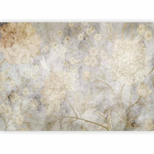 murando - Carta da Parati Moderna Spessa per Cameretta, Astratto 400x280 cm | Fotomurali in TNT, Spessore Maggiore, Decorazione da Muro XXL, Carte da Parati Moderne, Natura, Grigio, Produzione Europea