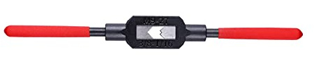 TopHomer Tap Wrench Handle Adjustable Reamer Thread Tap Metric for Machinist Repair with Plastic Dipped Handle 3/8-1/16(UNC/UNF) M9-M27