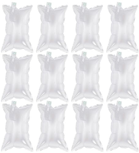 Transparente Verpackungsbeutel, 30 Stück, aufblasbare Luftverpackungsbeutel, Luftkissen, Folie, Rolle, blockierende Verpackungsbeutel für Versandverpackung, 20 x 30 cm