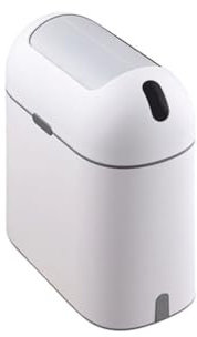 TEmkin Pattumiera da bagno intelligente Insaccatrice automatica Pattumiera con sensore intelligente stretto senza contatto Bidone della spazzatura Smart Home