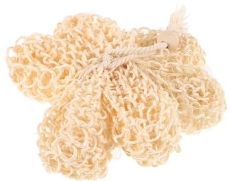TOYZFRIENDY Bola Exfoliante Corporal de Sisal para Ducha, Fácil de Manejar y Promueve la Circulación Sanguínea, Adecuado para Adultos Cuidado Diario Piel
