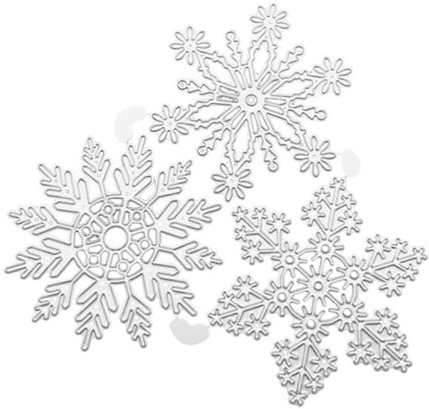 Prägeschablonen Schneeflocke Stanzformen für Grußkarten, Hochzeitseinladungen, Scrapbooking, Fotoalbum
