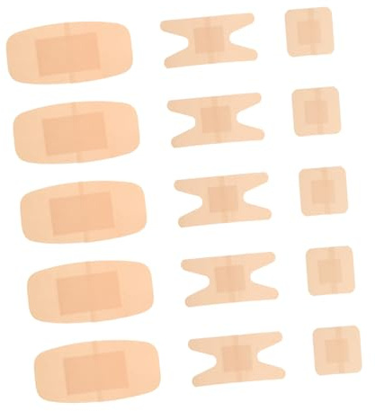 OUNONA 30piezas Curita Woundplast Transpirable de Primeros Auxilios Protector de Heridas para Heridas Agua Colores Surtidos