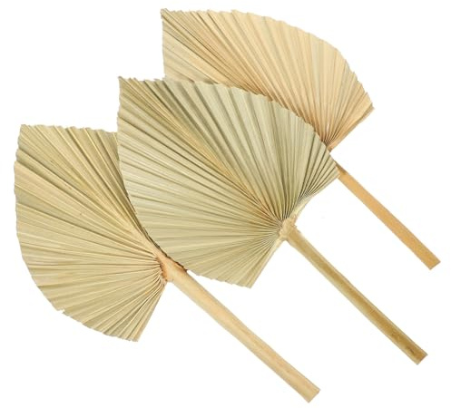 INOOMP 3piezas Decoración Girasol Palma Secas para Adornos Palma Decoración De Arte De Pared para Ventanas Suministros De Bricolaje