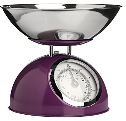 Premier Housewares mekaniska köksvågar lila