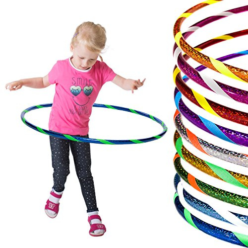 Funny Kinder Hula Hoop Reifen mit Hologramm-Muster