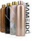 MAMEIDO Trinkflasche Edelstahl 500ml, auslaufsichere Thermosflasche, Kohlensäure geeignet, BPA frei, Isolierflasche 12h heiß & 24h kalt (Rosé Quartz, 0,5l)
