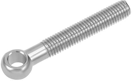 sourcing map M12 x 80mm 304 Edelstahl Maschinen Passschraube Ringechraube Metrisch Gewinde DE