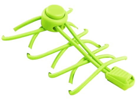 INMAKER Lacets Élastique, Lacets Chaussures Autobloquants Sans Laçage 120CM Pour Unisexe Enfants Adultes Jaune