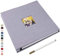 Yopih Self Adhesive Photo Album 28 * 27cm Scrapbook Album with Window 40 Double Sided Pages Linen Hardcover with A Metallic Pen DIY Anniversary Memory Book for Baby Wedding Family