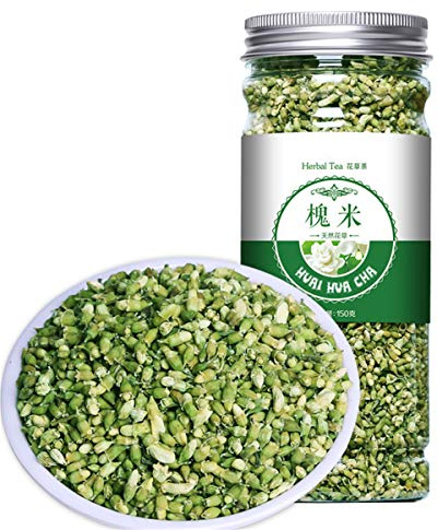 Té de hierbas chino Flor Fruta Té Rosa Té Conservado Seda Dorada Crisantemo Embotellado Nuevo Perfumado Té Cuidado de la salud Flores Té Comida verde saludable ... (Brote de flor Sophora 150g)
