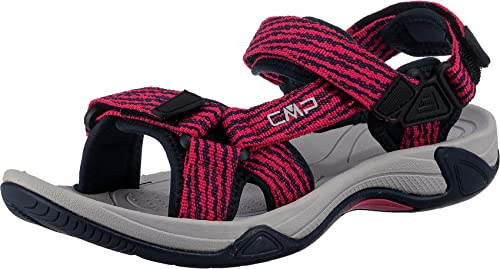 CMP KIDS HAMAL HIKING SANDAL, Sandalo Sportivo Unisex - Bambini e ragazzi, Fragola-Antracite, 37 EU