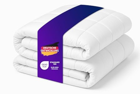 Traumnacht avslappningsfilt, 155 x 220 cm, 6 kg viktfilt för stressreducering och avslappning, rekommenderad för vuxna, Öko-Tex certifierad, utvecklad i Tyskland