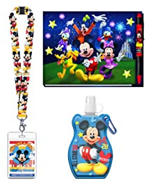 Magical Memories Collection Autograph Book 2022 Pen, Lanyards for Kids and Water Bottle Key Ring Set, Essentials Gifts for Kids, for Boys and Girls Blue 85926
