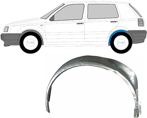 Für Vw Golf 3 1991-1998 Hinten Innen Radlauf Reparaturblech/Links