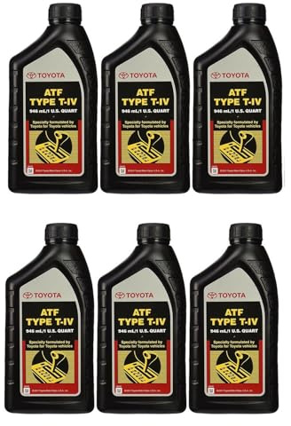 Genuine OEM Set of 6 Quarts ATF Auto Transmission Fluid T-IV For Toyota Lexus