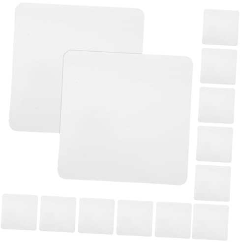 NULYLU Bases Piezas Claro Pasteles Cuadradas Papel Color de 4 Pulgadas 25