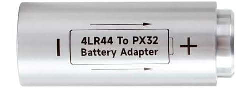 Convertitore di batteria ad alta precisione da 4LR44 a PX32 Adattatore per fotocamere retrò serie 35 4LR44 Compatibile con celle Vecchie soluzioni di alimentazione