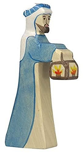 Holztiger Hirte mit Lampe 2, 80303