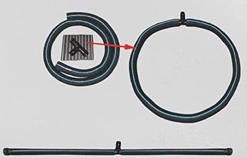 AQUA FORTE Gummi Belüfterschlauch, Ring, Ø750 mm, Abgabe 100l/min