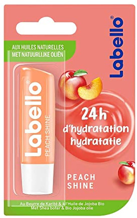 Labello Peach Shine Lippenbalsam 4,8 g