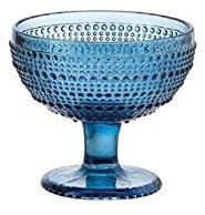 SWEET HOME Coupe de Glace Bleue en Verre 29cl 6 pièces cod.PS00040LU cm 10,5h diam.11,5 by Varotto & Co.