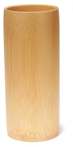 Blumenvase aus natürlichem Bambus, karbonisiertes Braun, 24,9 cm, 1 Stück