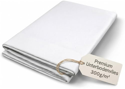 Bodenschutzvlies Ovalbecken 4,50 x 2,50 m - 300g/m² Pool Unterlage - Antibakterielles Schutzvlies aus Polypropylen - 2 mm Stärke - Verrottungsfest - Made in Europe