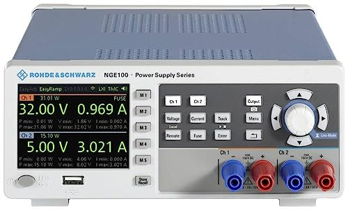 Rohde & Schwarz NGE-COM3b Labornetzgerät, einstellbar 0-32 V/DC 0-3A 100W USB OVP, fernsteuerba