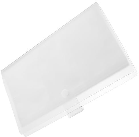 MAGICLULU Commemorative Card Storage Organizer Großes Für Karten Transparentes Design Aufbewahrung Von Bildern Postkarten Und Tickets Perfektes Für Familie Und