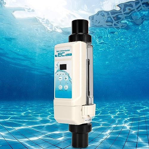 XNYXLPP Chloration de Piscine d'eau salée, générateur de Chlore au sel, chlorateur au sel, jusqu'à 26 (12g/h 110V)