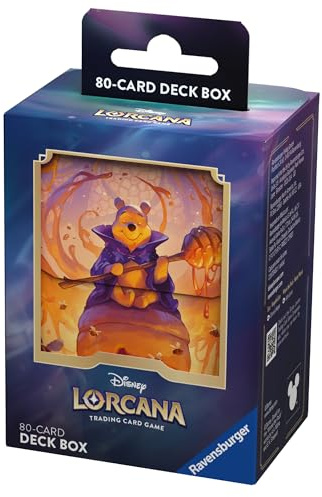 Ravensburger - Disney Lorcana TCG: Deck Box 80 Carte, Porta Mazzo di Carte da Gioco Collezionabili, Gioco Adulti e Bambini, Idea Regalo 8+ Anni, Edizione in Italiano
