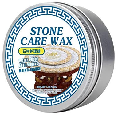 Steinpflegewachs,Marmor Polierwachs,Steinwachs Politur Fliesen Wasserdichtes Pflegewachs,Fliesenpflegewachs-Beschichtungsmittel Für Marmormöbel Und Keramikfliesen,Steinboden Steinwände Steintheke