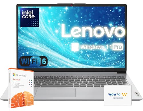Lenovo Ordinateur portable IdeaPad série Premium | Dernier modèle | 36 Go de RAM | SSD 1,1 To | 1 an Office 365 avec 1 To de stockage dans le cloud | Intel Core | 15,6 pouces | Pavé numérique | WiFi 6