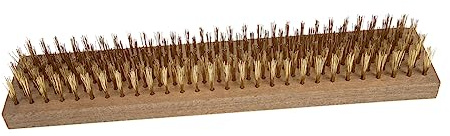 SHERCHPRY Cepillo De Alambre De Mango Para Limpiar Suelos Jardín y Musgo Práctico Cepillo De Limpieza Duradero Suministros De Limpieza Hogar De Longitud