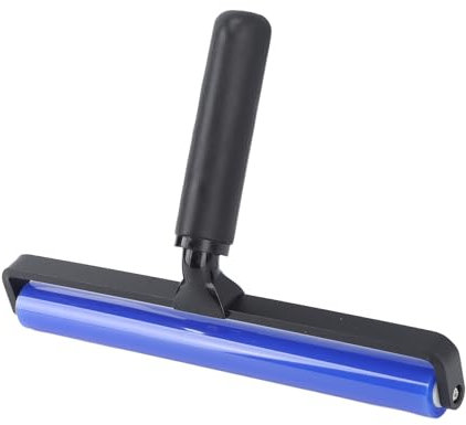 Rodillo de Extracción de Polvo de Silicona, Rodillo Pegajoso con la Función Electrostática para el Taller de Liberación del Polvo, Limpieza del Cabello (16 Pulgadas)