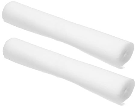 VILLCASE Papel Filtro Para Campana Extractora Absorbente De Aceite, Material No Tejido, Tamaño 46 Cm x 5 M, 2 Rollos, Uso Para Cocina, Filtro Desechable Antifatiga Grasa y Fácil Corte