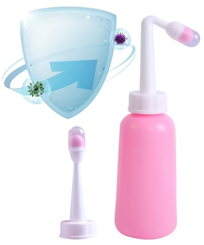 Reise Bidet Flasche - Tragbare Intimreinigung Sprühflasche Hitzebeständige Handdusche, Portable Hygiene Spray Flasche, Komfortable Reinigungsflasche | Sanfte Körperpflege Für Schwangerschaft Kinder Re