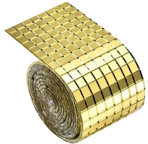 Tuiles Disco 5mm X 5mm - Mini autocollants de carreaux de mosaïque carrés