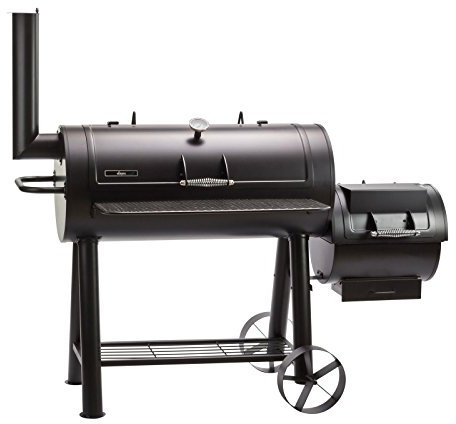 DEMA Smoker Grillwagen SAN-ANTONIO-XXL, 76 kg, Gartengrill, Barbecue Grill, Outdoor BBQ, robust & langlebig, leicht zu reinigen, ideal für Grillparty, Garten, Terrasse, Camping