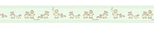 Kinder Vinyl Bordüre Essener Les Aventures 12091606 Bärchen Beige selbstklebend