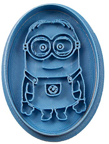 Cuticuter Minion Oval Cortador de Galletas, azul