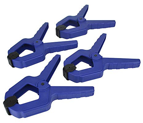 Faithfull FAISPCL2 Spring Clamp Set of 4 50mm (2in) Capacity 12Kg Clamping Force