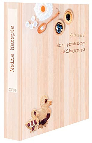 PRICARO Rezeptordner Backen, A4, 1 Stück