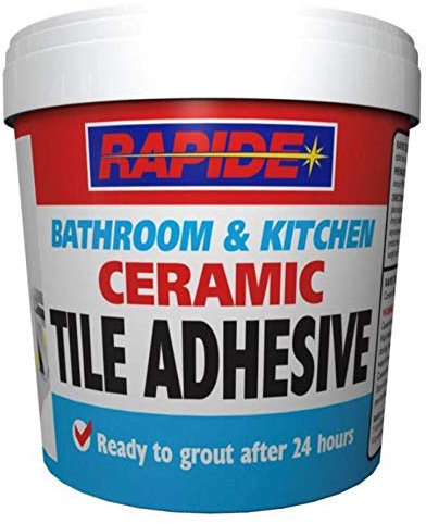 Rapide Bathroom & Kitchen Ceramic Tile Adhesive 1kg