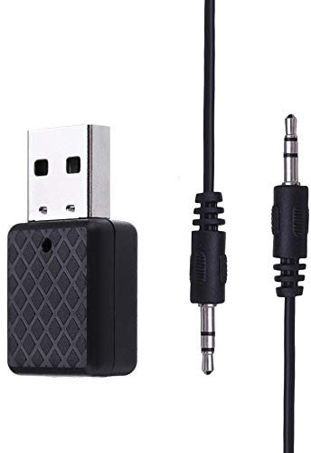 YONGYAO Wireless USB Bluetooth 5.0 Ricevitore Adattatore dongle trasmettitore 3.5mm AUX per PC Computer TV Car Music Stereo